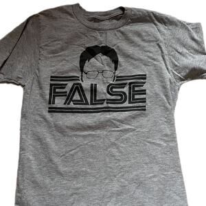 Universal Studios 2020 The Office TV Series T-Shirt Gray & Black Size Small